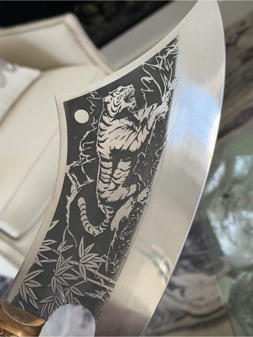 Meat Cleaver, Chef Forging Boning Knife Professional Handmade